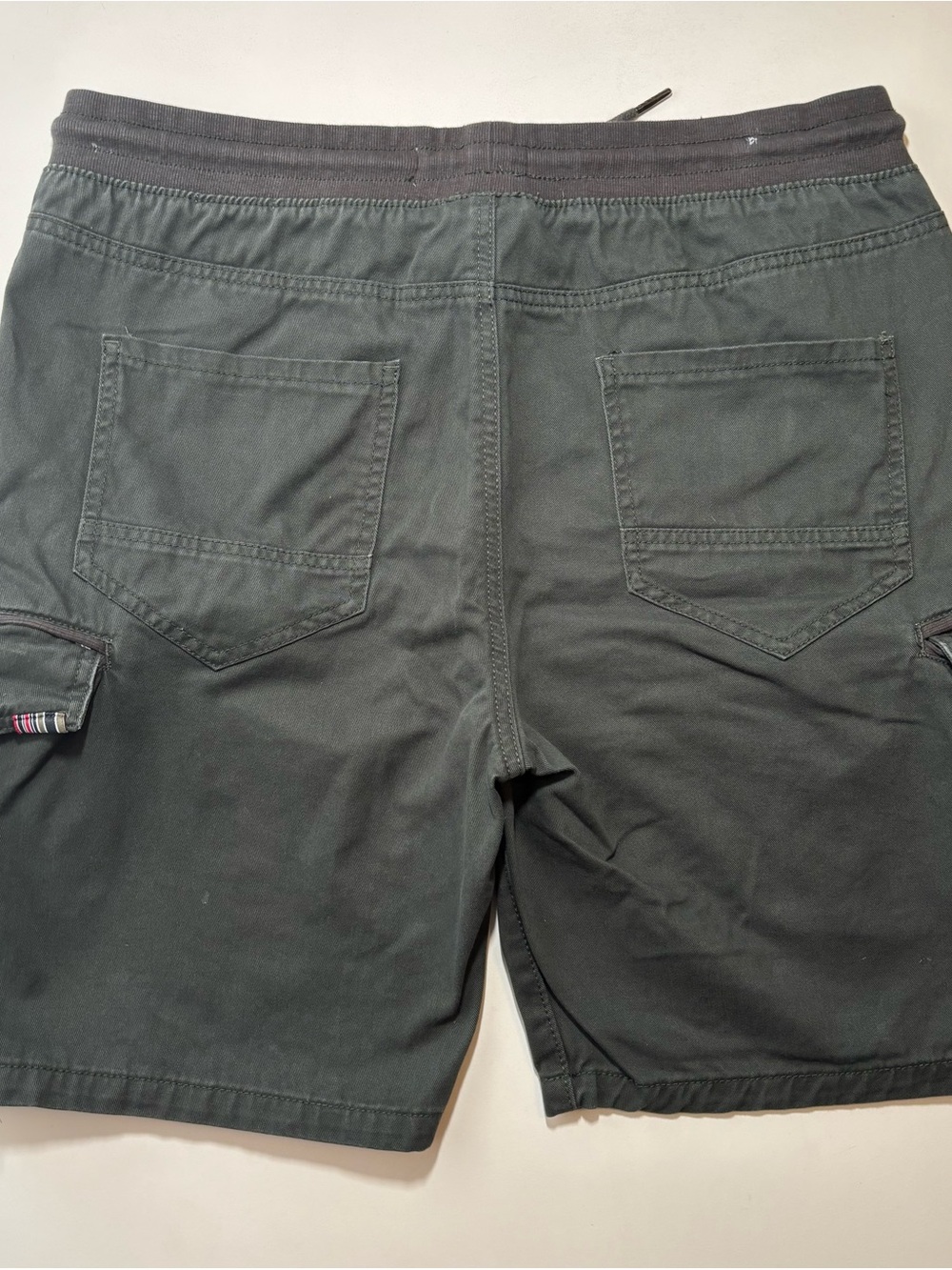 Vintage Triple Five Soul Men's Dark green Cargo Shorts